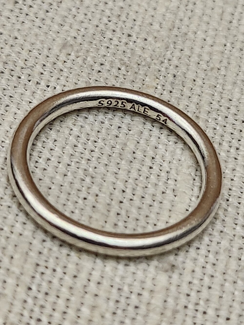 Pandora Sterling Silver Thin Stackable Band -